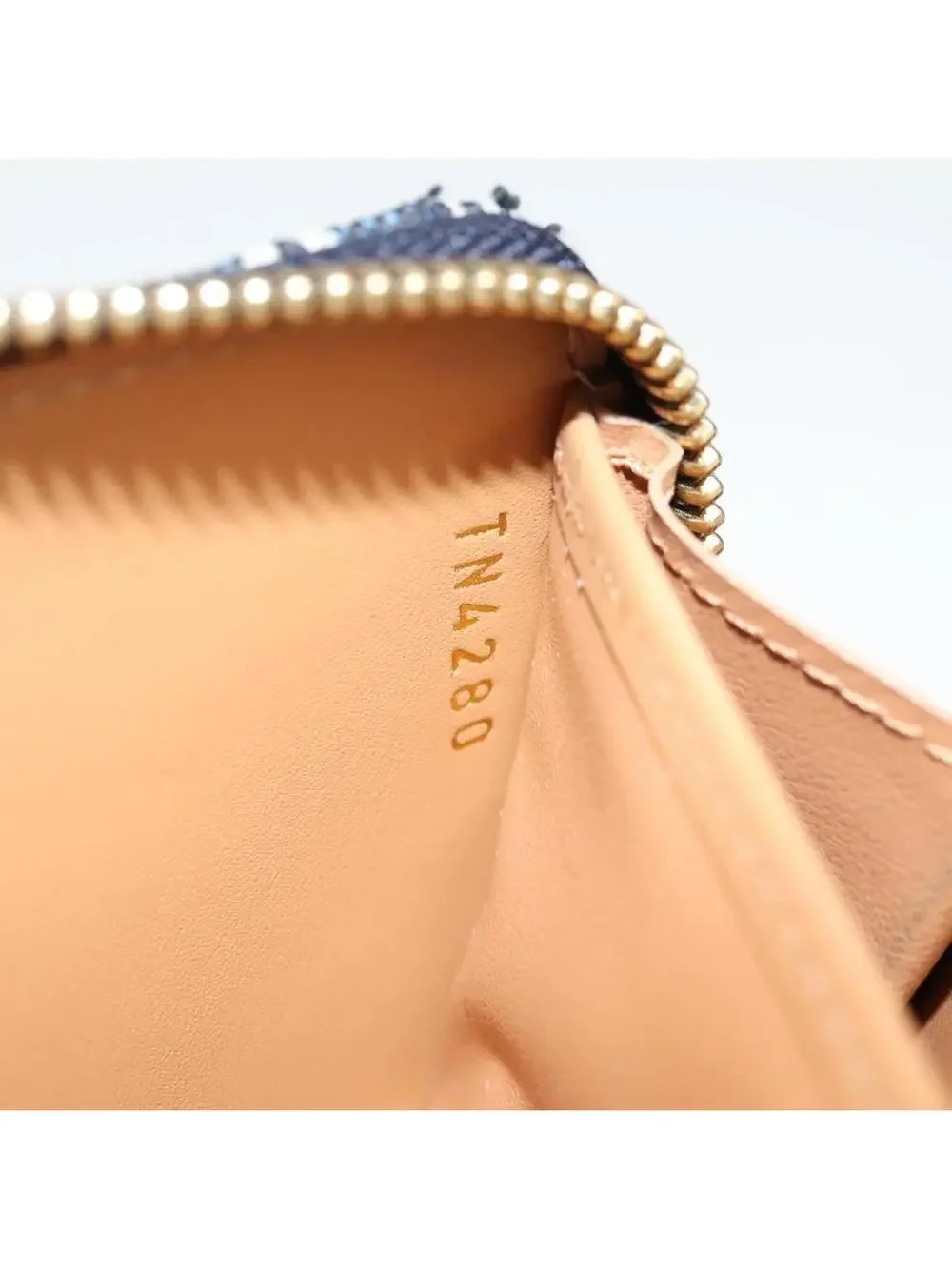 Louis Vuitton Jaguar Zippy Wallet Blue #344362L78B